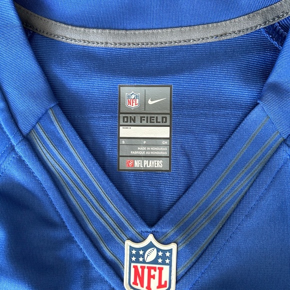 NEW YORK GIANTS OFFICIAL JERSEY - WOMENS SMALL - Picture 4 of 4